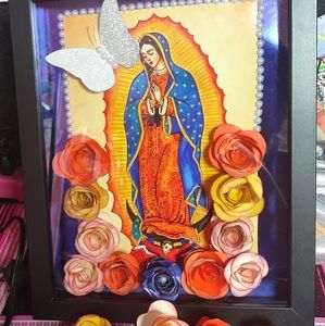 Virgen 8x10 Shadow Box